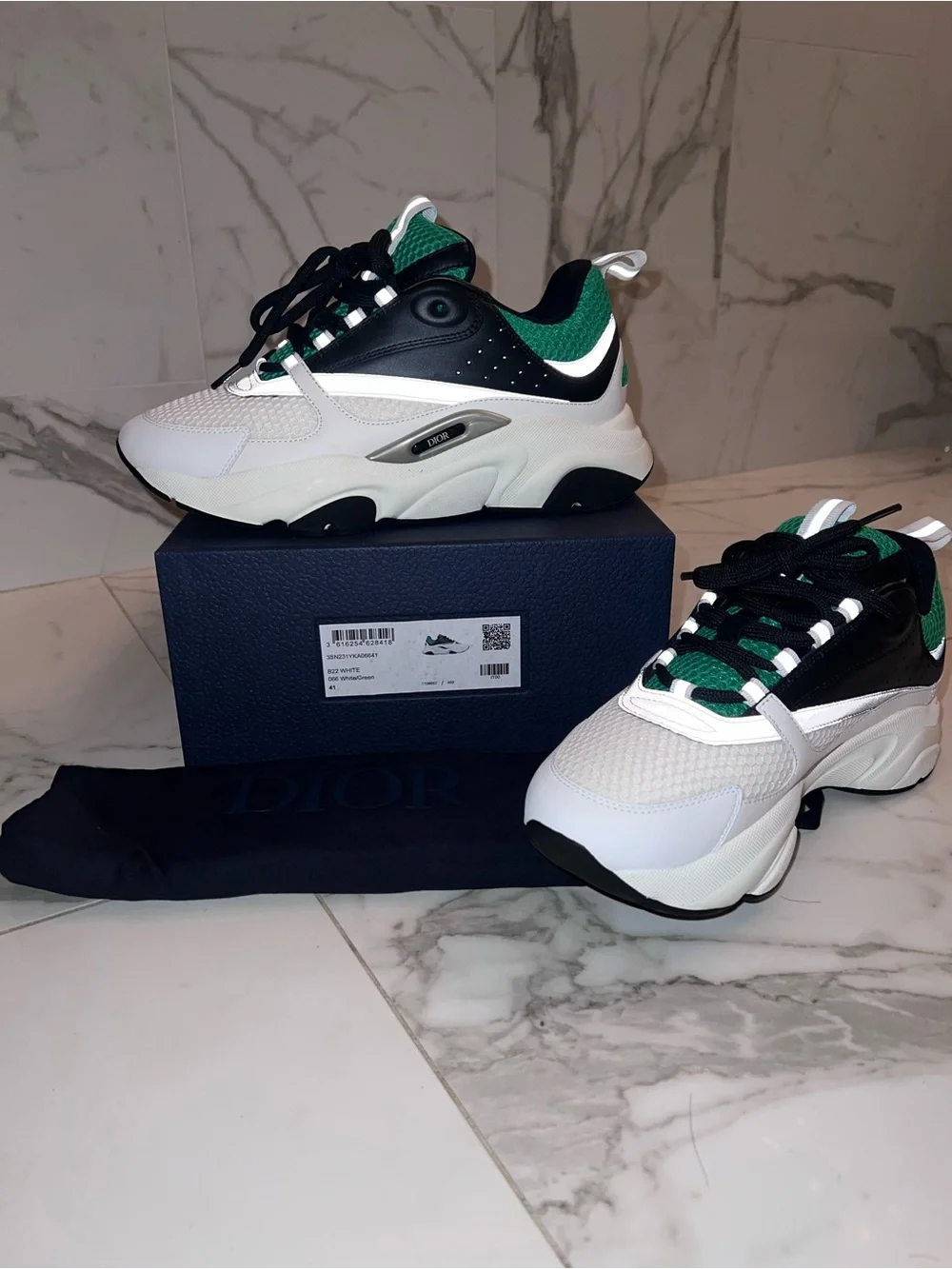 Dior lace up